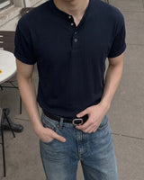 (M's) Allday Henley Neck T-shirt