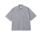 Overfit Nerd Check Shirt (2color)