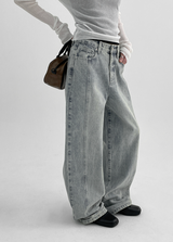[MADE] Kets Cut Wide Denim Pants