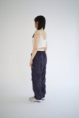 リネンブレンドカットアウトトップス, アイボリー