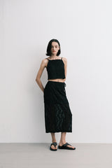 rose top (black)