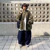 Oversized Light Nylon Jacket