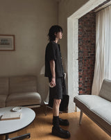 Lione Tweed Half Pants
