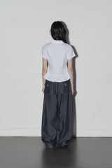 pintuck bl (white)