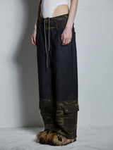 DOUBLE CAMO DENIM
