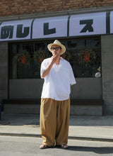 WIT LOOSE HALF SHIRT