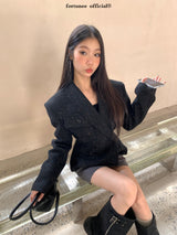 premium bokash wool jacket