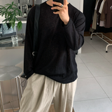 エイドデイリーリネンオーバーフィットロングスリーブTシャツ