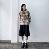 レトロクロッピードプライドシャツ