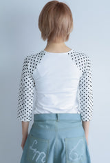 dotwing raglanT(white)