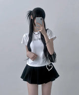 (W)ネイティビティMMクロップTシャツ (2 COLORS)