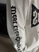ASCLO ウエストワッフルTシャツ (2color)