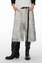 ダメージ加工ショートパンツ