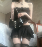 Bonir シャーリングレーストップ (Black)