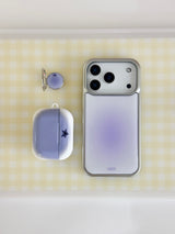 [SET] BLUEBERRY SORBET Silver Epoxy Case Ring Tok