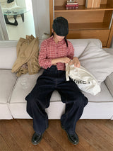 チェックラインシャツ (3C)