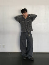ダイン ダブルニーカーペンターコットンパンツ2C