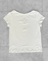 BLOOM CUT-OUT SHORT SLEEVE T-SHIRT