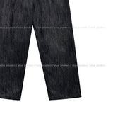 Comp Raw Pintuck Wide Denim Pants