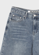 [MADE] Mir Washed Wide Denim Pants