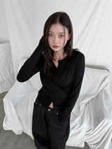  WRAP STRAP CARDIGAN
