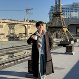 Nice open robe long coat