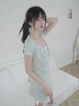 [Limited quantity] Livning Lace Dress Set