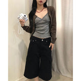 Round Basic Cardigan