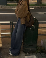 Kenr ワイドデニムパンツ