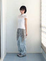 Natural Nylon Volume Pants