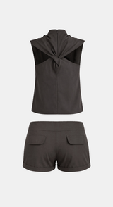 Nessa Tailored Blouse & Pants Set