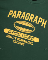 PARAGRAPH THERMAL T SHIRT - GREEN