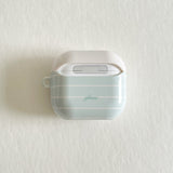 sunday mint dot glossy airpods case