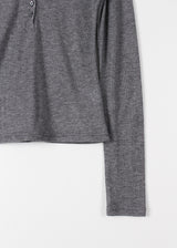 BUTTON SILHOUETTE TEE