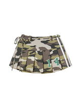 プリーツラップスカート (CAMO)