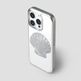 shell epoxy bumper case (silver frame)