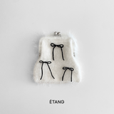 [MADE] Étang リボンフラフィーポーチ | ホワイト