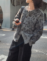 リファードウールラウンドカーディガン