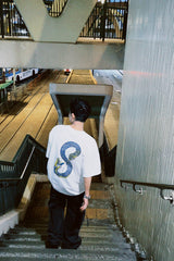 Dragon Snake Tee White