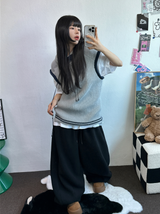 スノーウィングバルーングレースロングパンツ 🤍🖤🧸3カラー