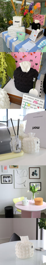 Bubble tissue case (정사각)