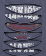 3ダメージ Tシャツ (blue)