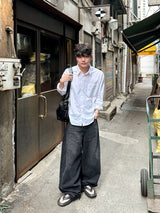 Summer string balloon denim