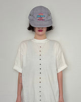 Stripe lettering Cap (2colors)