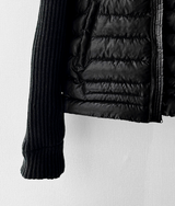 Romtel Dark Black Lightweight Padding + Black Knit