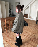 Kao Pintuck String Half Field Jacket