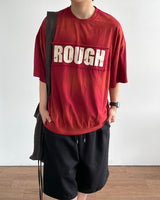 Folding Printed Short Sleeve Tee