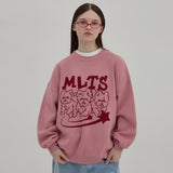 MLTSライングラフィックニット