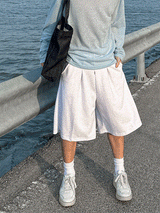 ONL One tuck bermuda pants