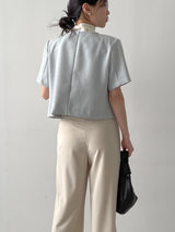 Bebe Tweed Short Sleeve Jacket